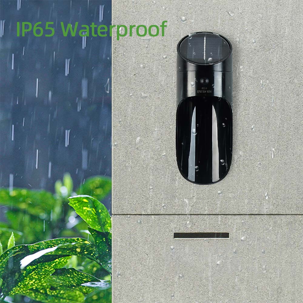 IP65 Waterproof Sensor LED Solar Security Wall Light for Outdoor Garden